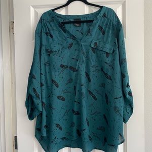 Torrid Size 4 Harry Potter Blouse